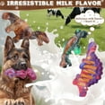 thumbnail image 6 of Magicorange Dog Chew Toys for Aggressive Chewers, Nylon Tough Dog Toys (Dinosaur Shaped, 4 Pack), 6 of 7