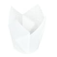 thumbnail image 3 of 1.97 in Dia Bottom x 3.15 in H, 24 ct Tulip White Paper Baking Cups, Everyday, Baking Cups, Way to Celebrate, 3 of 6