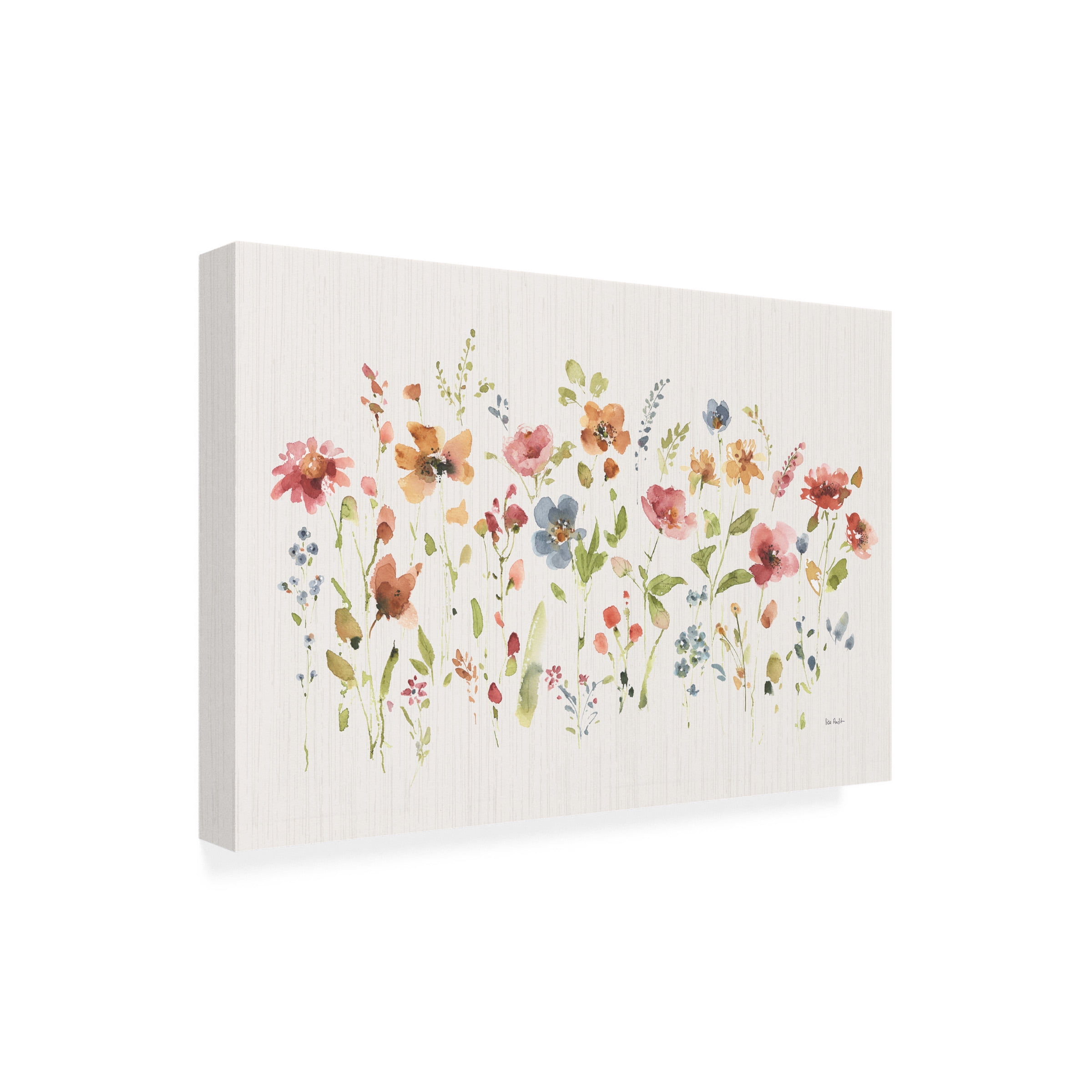 Daphne Brissonnet 'Lake Sketches Pattern IA' Canvas Art