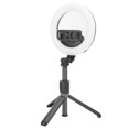thumbnail image 2 of L07 Bluetooth Selfie Stick Portable 5in Ring Fill Light Tripod for Live Broadcast Bracket, 2 of 10