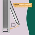 thumbnail image 6 of Hakuna Pets White Large Cat Flap for Screens, Doors & Walls up to 1.97" Thick, for Cats up to 20 lbs, 6 of 7