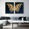 thumbnail image 3 of ¡Ofertas especiales! Lienzo con alas de mariposa, cuadro decorativo sencillo para colgar en el porche, sala de estar, 40 x 60 cm. ¡Liquidación de arte enmarcado!, 3 of 8