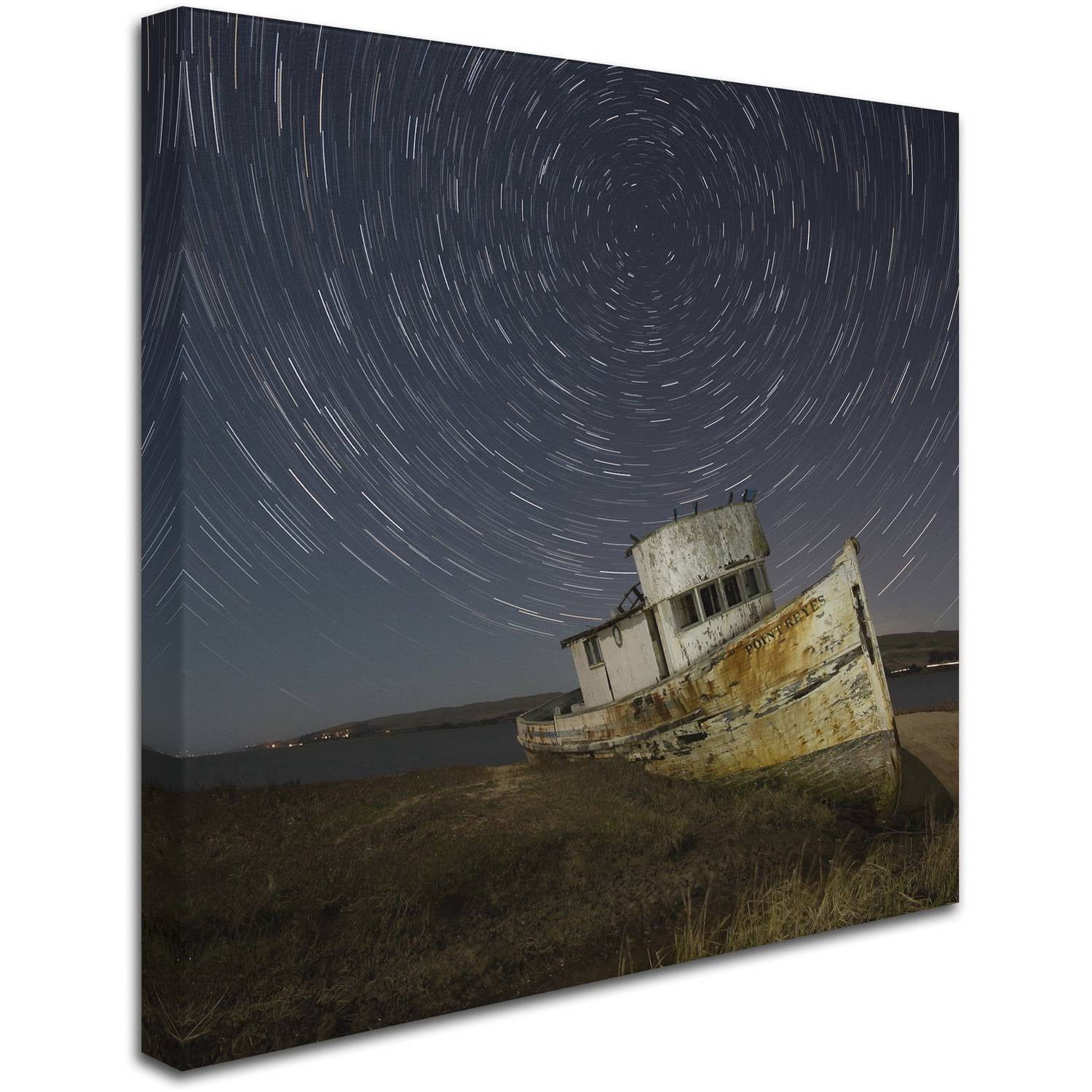 Trademark Fine Art "Point Reyes I" Canvas Art by Moises Levy