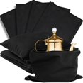 thumbnail image 1 of Bolsas de almacenamiento Sanwuta plateadas de 20 x 20 cm con cierre, 8 unidades, negras, 1 of 6