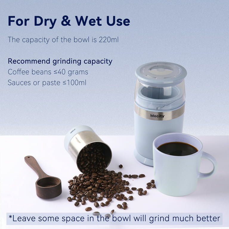 Professional 200W Electric Coffee Grinder | 20 Coffee Grind Settings