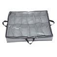 thumbnail image 3 of Caja de almacenamiento de estilo de cremallera con cubierta transparente de almacenamiento de zapatos, 3 of 6