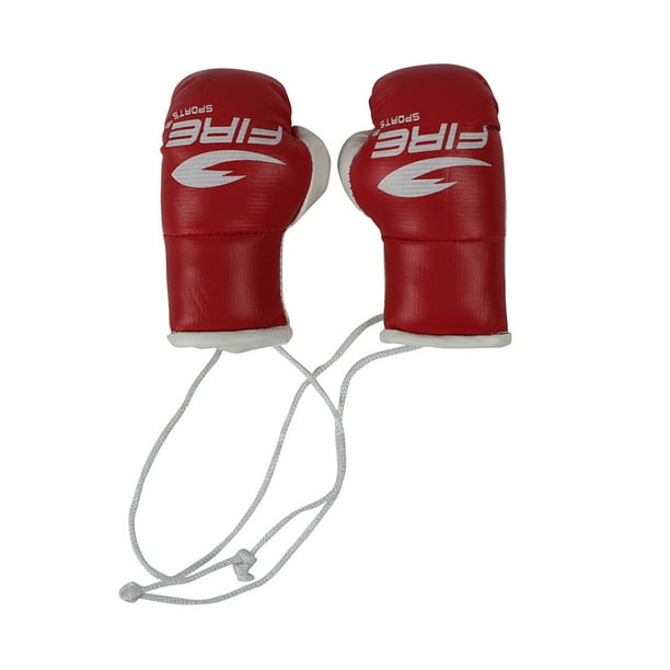 Par de Mini Guantes de box para retrovisor de auto (Souvenir)