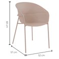 thumbnail image 2 of Silla de Exterior Gila Gris Kessa Muebles, 2 of 3