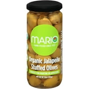 Mario® Organic Jalapeño Stuffed Olives 10 oz. Jar