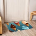 thumbnail image 6 of Ice Cream Polyester Outdoor Carpet Office Mat Chair Mat Non-Slip Machine Washable, 6 of 6