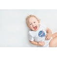 thumbnail image 2 of Old Glory NASA Distressed Logo Soft Short Sleeve Graphic Baby One Piece, 2 of 6