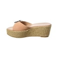 thumbnail image 2 of Stuart Weitzman June 75 Suede Wedge Slide, 6, Pink, 2 of 5