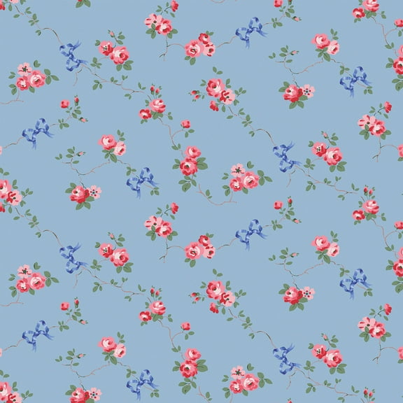 Cath Kidston Rose & Bows Blue