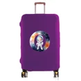 thumbnail image 1 of Travel Luggage Cover Baggage Suitcase Protector Washable Reusable Dustproof Scratch-proof Suitcase Cover Astronaut Print Pattern 8astronaut letterO XL, 1 of 6