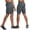 Iron Grey, variant on LYMAYTER Men Compression Shorts High Elasticity Male Sport Shorts Leggings Yoga Jogger Pants S-3XL