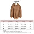 thumbnail image 1 of Sudaderas con capucha para mujer, sudaderas con capucha para mujer con hombros caídos, sudaderas con capucha de gran tamaño para mujer, sudaderas con capucha para mujer, apariencia llamativa, 1 of 3