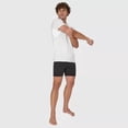thumbnail image 4 of Hanes Premium Men's Sweat Block Crewneck Undershirt 3pk - White, 4 of 6