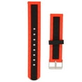 thumbnail image 2 of Adjustable Silicone Watch Strap Smartwatch Strap 20mm Watchband 20mm Adjustable Silicone Watch Strap For Amazfit GTS 3/GTS 2/Bip S/Bip U SmartwatchRed Black, 2 of 8
