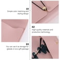 thumbnail image 4 of MasteelfCA 3Pcs Portable Glasses Pouch Sunglasses Packing Boxes Eyeglasses Storage Bags, 4 of 8