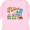 thumbnail image 4 of Inktastic It's My Birthday Circus Train 2nd Birthday Boys or Girls Long Sleeve Toddler T-Shirt, 4 of 5