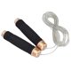 thumbnail image 4 of Cuerda para saltar deportiva para niños y adultos, cuerda para saltar portátil para gimnasio, Fitness, alambre de acero (negro), 4 of 8