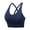 Blue, variant on Womens Sports Bras High Support High Impact Sports Bras for Women Underwire Adjust Cross Back Cool Comfort Molded Cup Full Figure Running Bra (White,XXL)