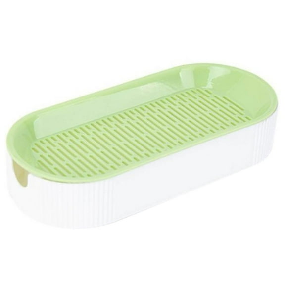 witspace Cat Grass Planter for Indoor Hydroponic Wheatgrass Seed Sprout Tray Organic Cat Grass Growing Kit (No Seeds Included) Soilless Pot Planting Box, Best Gift for Cats