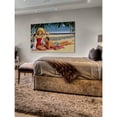 thumbnail image 4 of "Sun Protection" Painting Print on Wrapped Canvas, 4 of 7