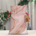 thumbnail image 4 of Fuzoiu Rose Gold Glitter Splatter Print Christmas Gift Bag,Burlap Gift Bag with Drawstring Closure & Hang Tag,Perfect for Holidays, Birthdays, and Special Occasions-Medium, 4 of 7