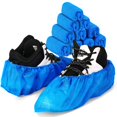 thumbnail image 1 of Cubrezapatos verdes impermeables antideslizantes - paquete de 100, 1 of 6