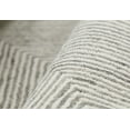 thumbnail image 4 of Momeni Charles Hand Tufted Wool Zig Zag Grey Area Rug 9' X 12', 4 of 6