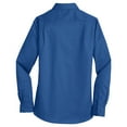 thumbnail image 6 of Yellow Rooster Women's Long Sleeve SuperPro Twill Shirt True Blue XS, 6 of 6