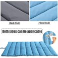 thumbnail image 4 of Cama para perros Cojín grande para perros Estera portátil para perros Cesta para perros Estera impermeable para perros para interiores y exteriores, duradera, plegable, 120 x 68 cm, azul. Afortunado Sencillez, 4 of 4