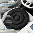 thumbnail image 3 of 360° Rotating Seat Cushion for Car, 15.7" Swivel Car Seat for Elderly Support, Non Slip Swivel Seat Cushion with Memory Foam for Car, Office, Home (Black), 3 of 7