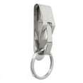thumbnail image 5 of 2 packs-Secure Belt Clip Key Holder with Metal Hook & Heavy Duty Keychain Ring - Metal Key Chain Keeper for ID Badge/Key, 5 of 8