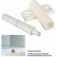 thumbnail image 4 of 2x Soft White+gray Door Damper Close Dampers For Kitchen Cabinet Cupboard Door Drawers Closer Bumps With Screws, 4 of 4