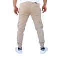 thumbnail image 2 of Jogger cargo de gabardina stretch John Silver Corte skinny color arena, 2 of 4