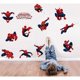 thumbnail image 1 of Adhesivo de pared 3D extraíble Pamolo diseño de Spiderman para habitación de niños, 1 of 5