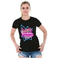 thumbnail image 4 of XOMG POP Band Neon Space Rockstars Women's T Shirt Ladies Tee Brisco Brands S, 4 of 5