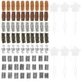 thumbnail image 2 of Tubos de cuentas para el cabello DIY para hombres y mujeres, de aleación de resina, para rastas, barba, accesorios para fiestas y citas, color plata., 2 of 14