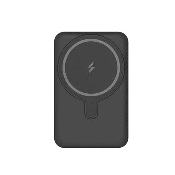 Portable Wireless Power Bank, 3,000mAh Magnetic Charger For IPhone 15 14 13 12 Pro Black
