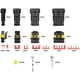 thumbnail image 2 of 352 conectores eléctricos impermeables para coche, 1, 2, 3 o 4 pines, surtido de terminales para motocicleta, coche, scooter, camión, barco,, 2 of 5