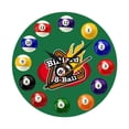 thumbnail image 2 of Bolas de piscina de reloj de pared fáciles de leer Sport Sport Billiard Balls de 12 pulgadas para la sala de juegos en casa Apartamento, 2 of 9