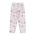 thumbnail image 5 of Xecao Retro Floral Women's Straight Lounge Pajama Pants: The Epitome of Relaxed Sleepwear, 5 of 9
