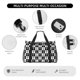 thumbnail image 4 of Fotbe Nautical Anchors1 Bolsa de Viaje con Estampado, Bolsa de Fin de Semana para Mujer con Compartimento para Zapatos, Bolsa de Gimnasio con Bolsillo Húmedo, 4 of 7