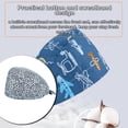 thumbnail image 3 of Gourd Caps Nurse Durability Pure Color Button Professional Assorted Professional Operation Colors Tie Back Work Uniform Operating Hats L04, 3 of 7
