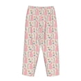 thumbnail image 5 of Naloa Rabbit Print Women’s Ultra-Soft Comfy Pajama Lounge Pants with Pockets & Drawstring, 5 of 8