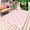 Pink, variant on Sage Green Morocco Outdoor Rug for Patio/Deck/Porch, Non-Slip Large Area Rug 3 x 5 Ft, Geometric Moroccan Abstract Art Indoor Outdoor Rugs Washable Area Rugs, Reversible Camping Rug Carpet Runner