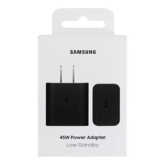 Adaptador de Corriente USB-C Samsung Negro 45W