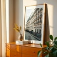thumbnail image 2 of Biking, Rue Malebranche - Paris Île-de-France France Photography Oak Framed Wall Art Print 16 x 24 inches, 2 of 59